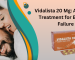 Vidalista 20 Mg: A Reliable Treatment for Erection Failure